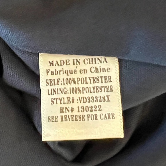 VERY J ANIMAL PRINT‎ RUFFLE V-NECK SMOCKED WAIST TIERED DRESS BLUE/GOLD 3XL NWT - Picture 12 of 15